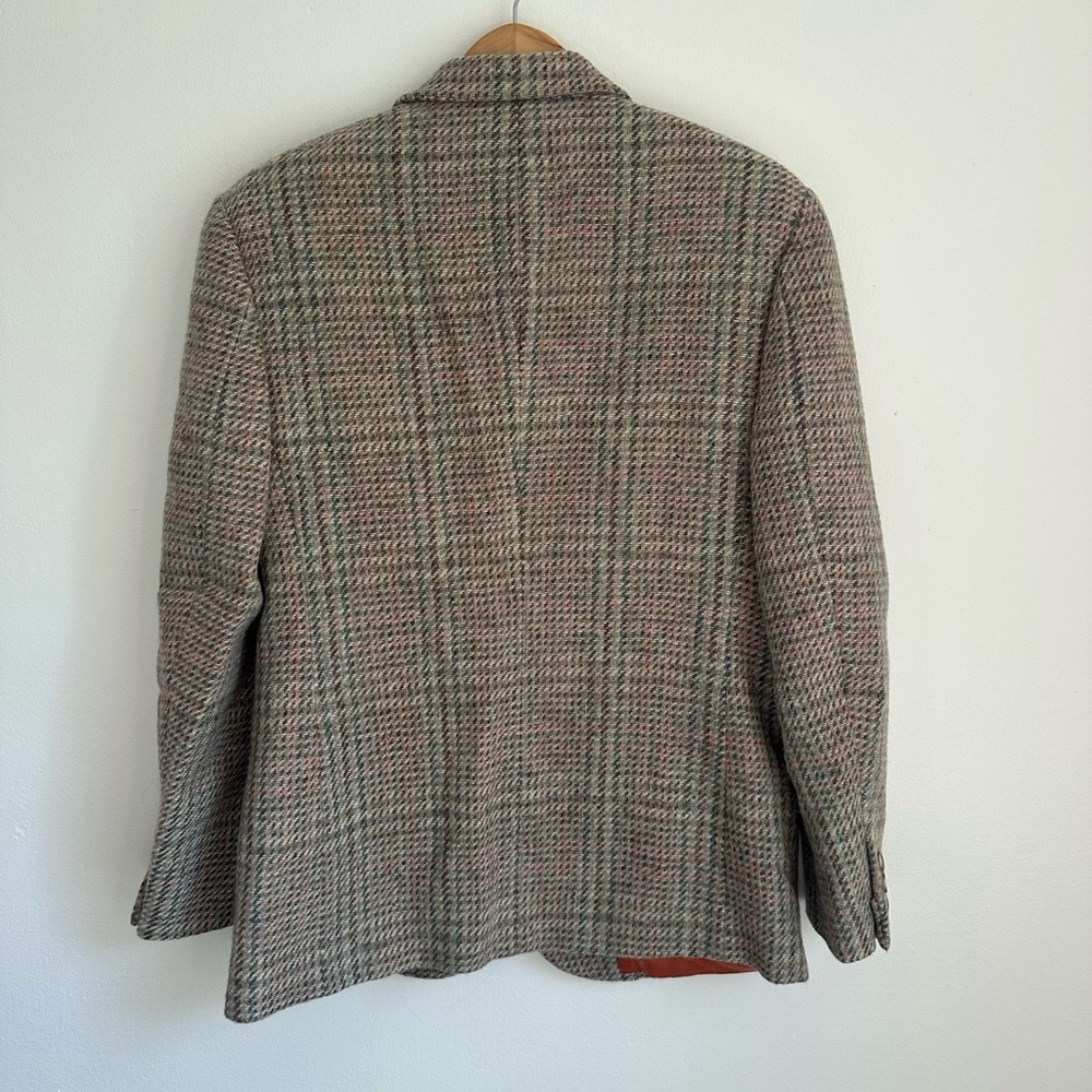 Classic Plaid Blazer Vintage - Picture 2 of 2